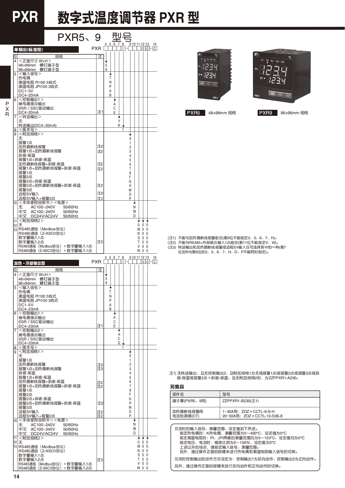 日本富士PXR9系列温控器(图6)